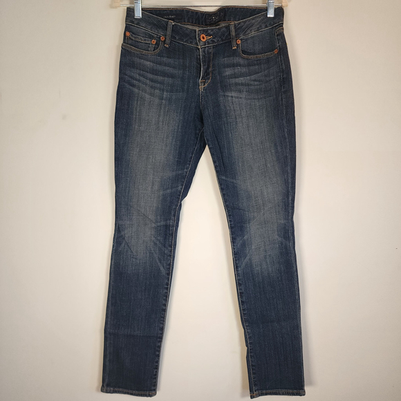 Lucky Brand Lolita Skinny Jeans 4/27A Curvy Mid-Rise Ankle Indigo EUC - Picture 2 of 9